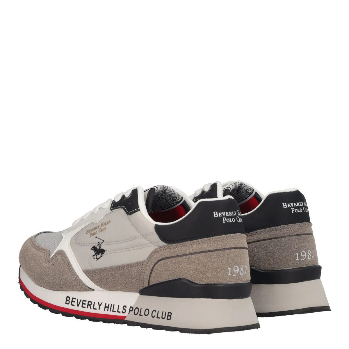 KING POWER MIX Sneakers Uomo Grigie - Image 4