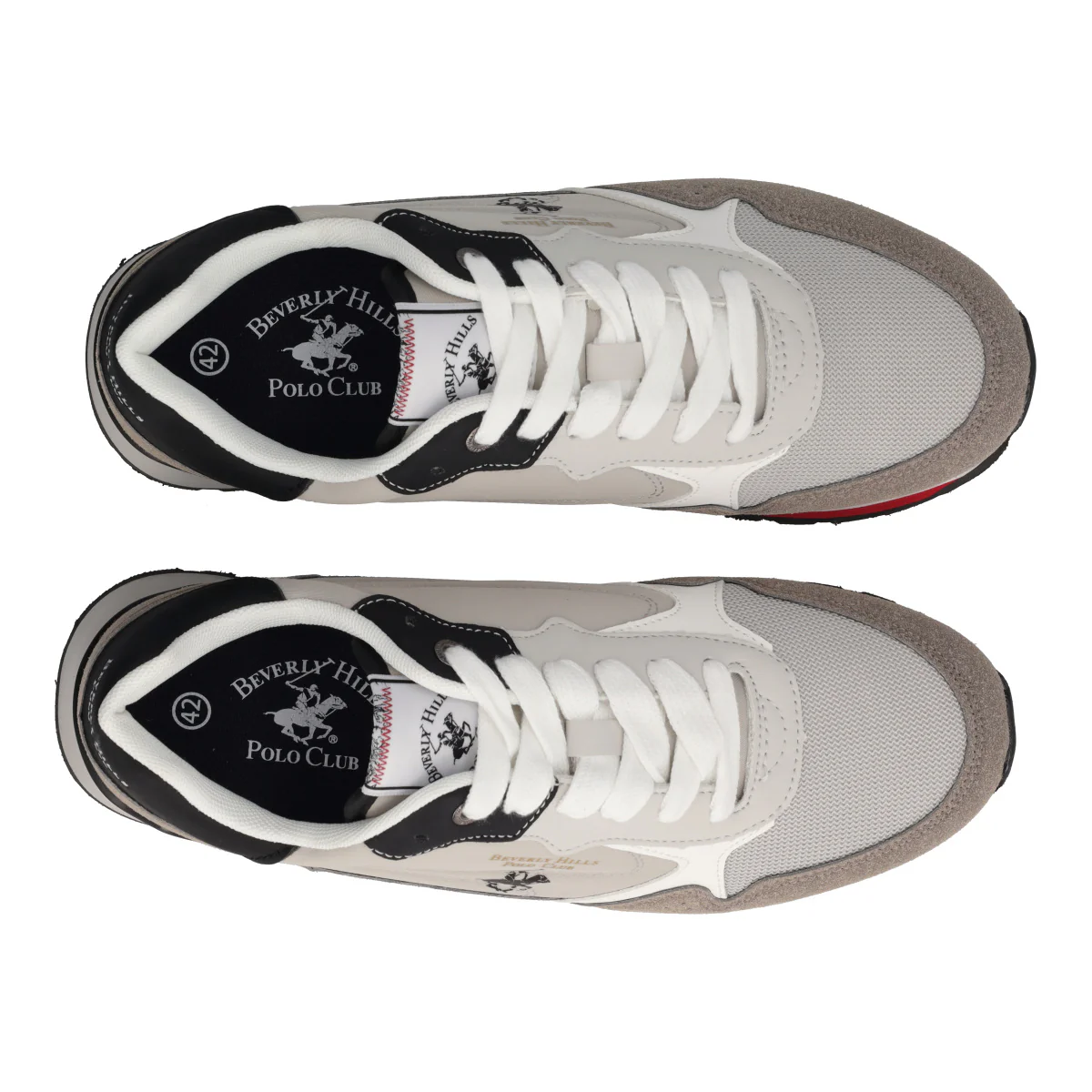 KING POWER MIX Sneakers Uomo Grigie - Image 5