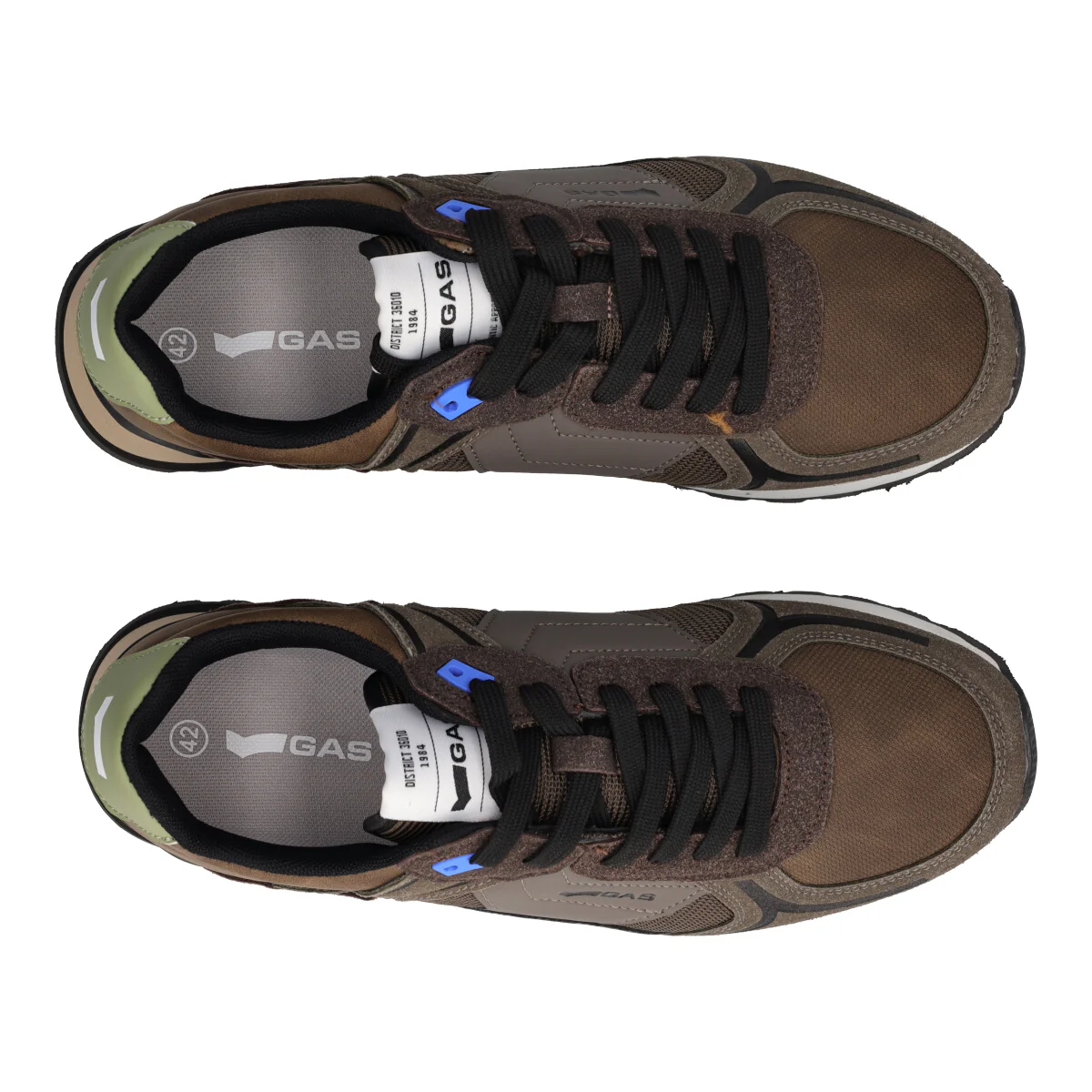 LOGAN MIX Sneakers Uomo Marroni - Image 5