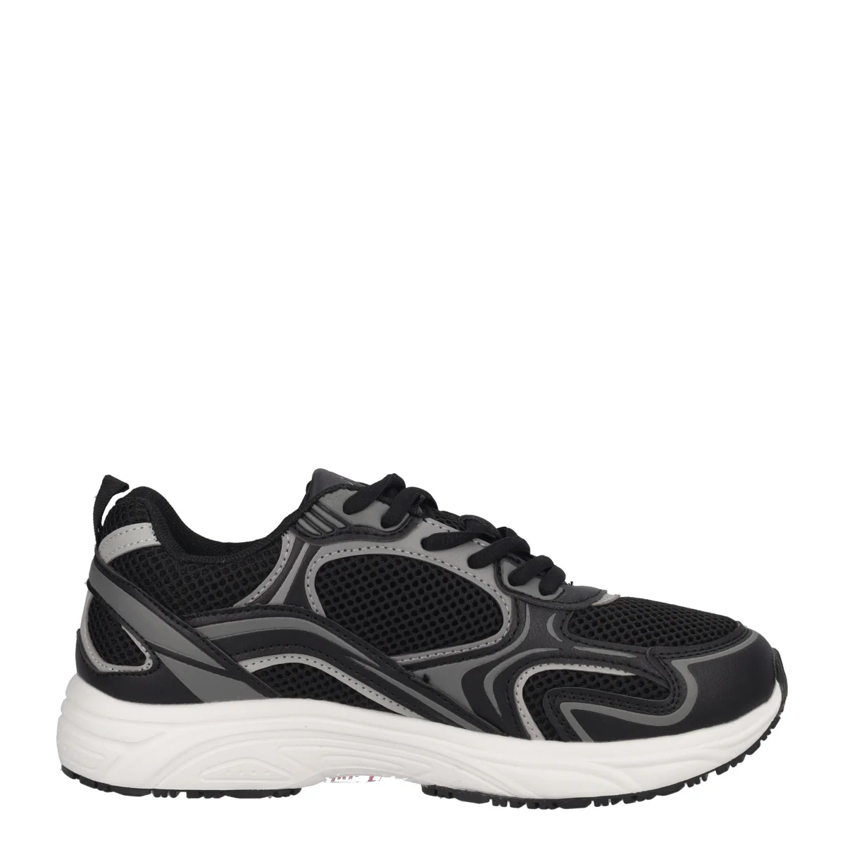 LOGO MYGIDO Scarpe da Tennis Nere e Grigie - Image 2