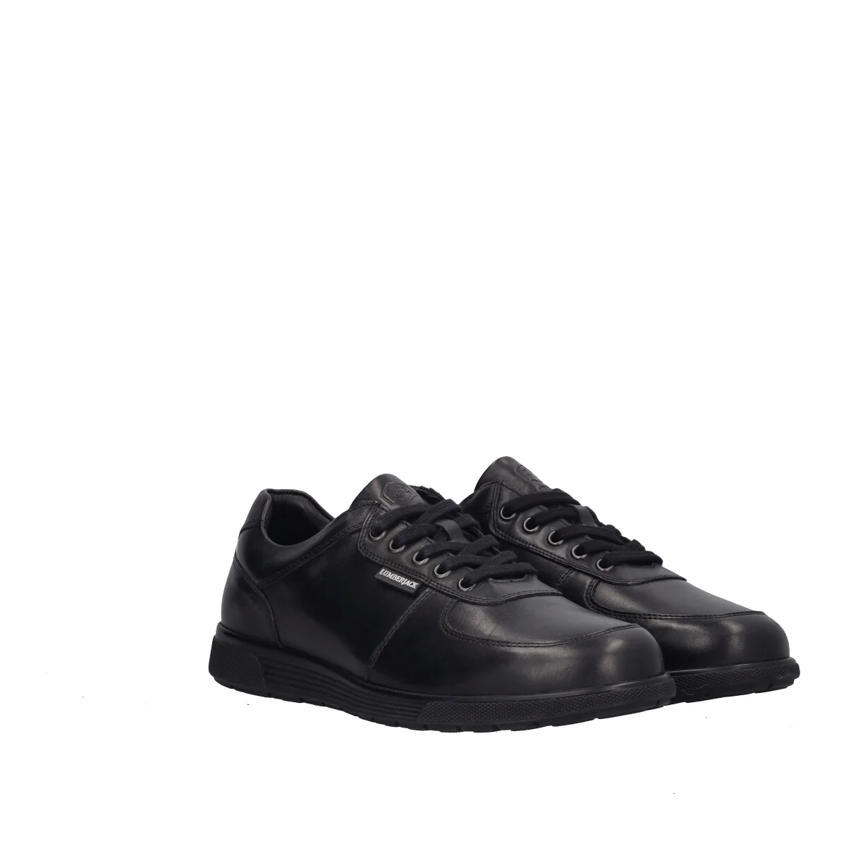 LUCAS Stringate Uomo Nere in pelle - Image 3