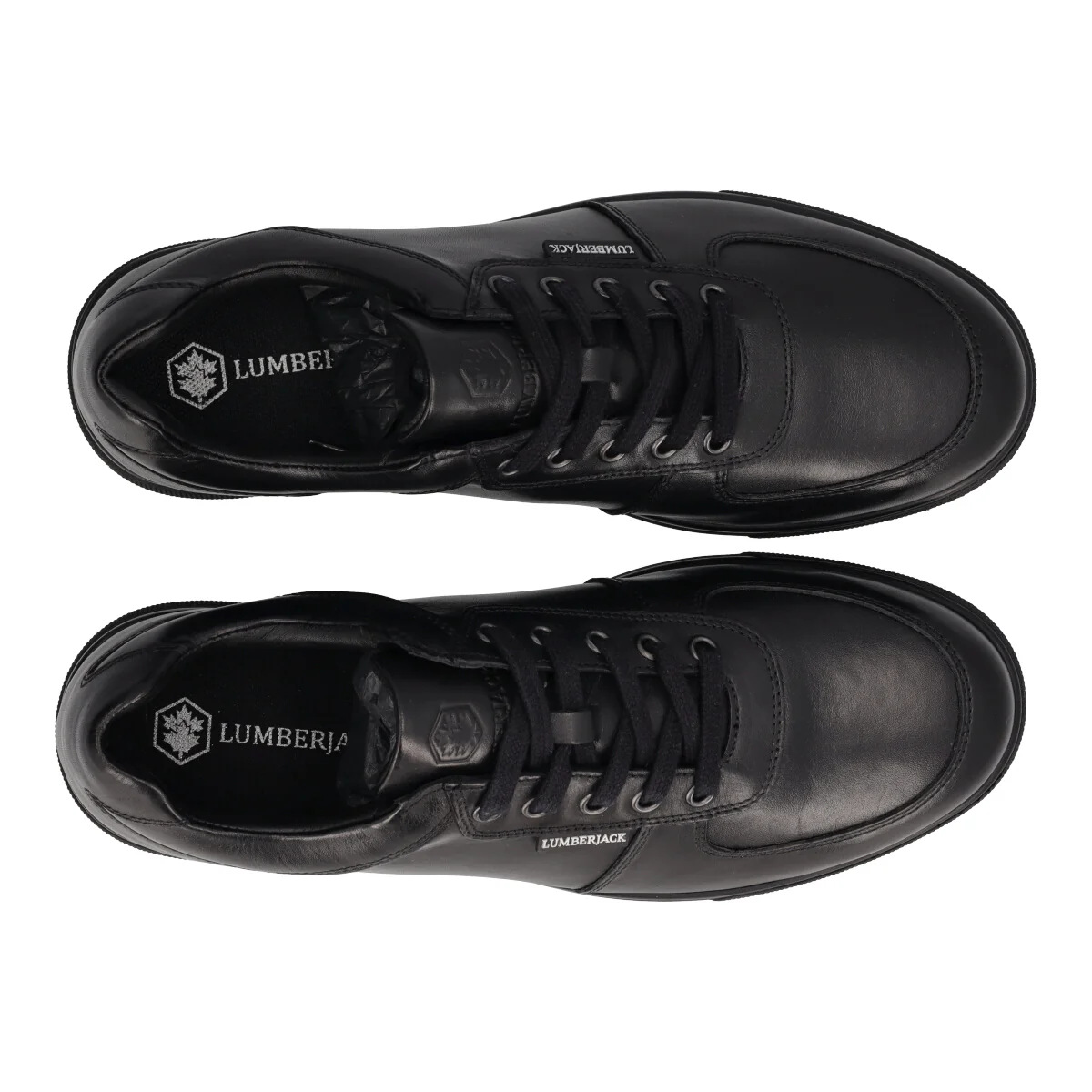 LUCAS Stringate Uomo Nere in pelle - Image 5