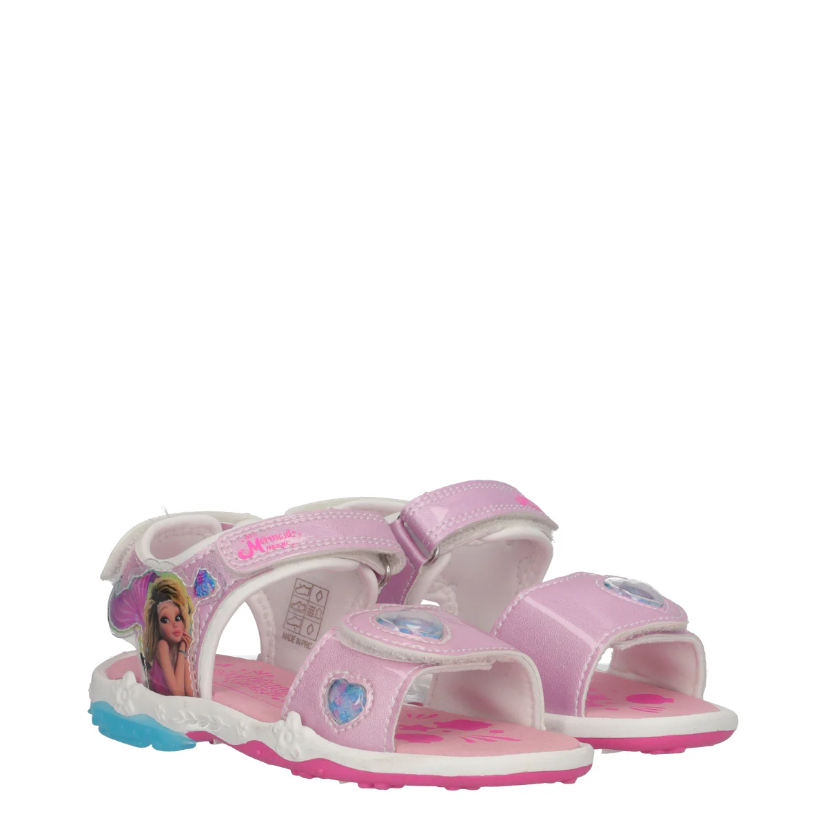 MERMAID BABY AIR LIGHT Sandali Bambina Rosa con Luci - Image 3