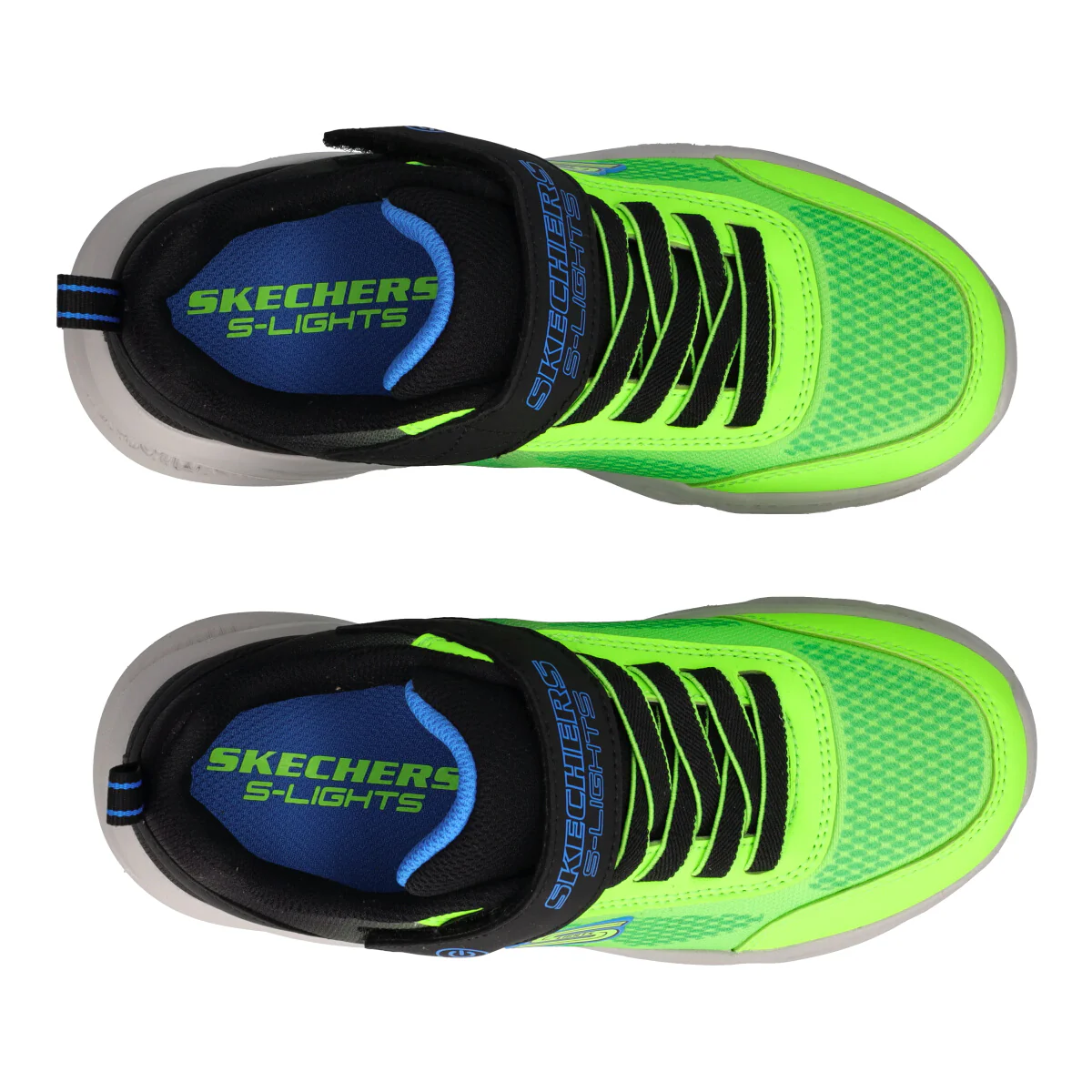 METEOR LIGHTS Sneakers Verde Fluo e Nera - Image 5