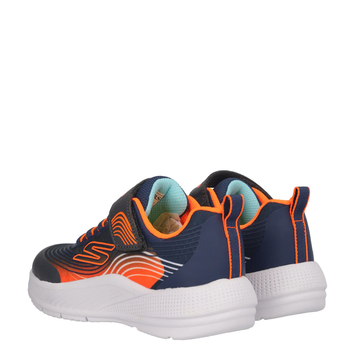 MICROSPEC ADVANCE Sneakers Bambino Blu e Arancione - Image 4
