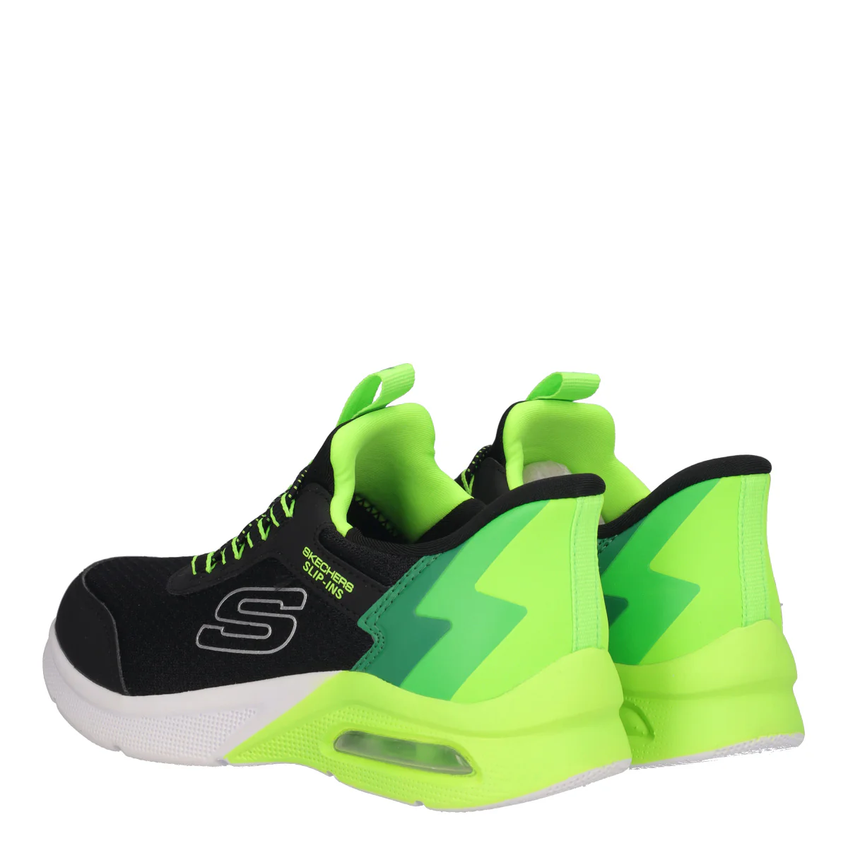 MICROSPEC MAX Sneakers Bambino Nere e Verdi - Image 4