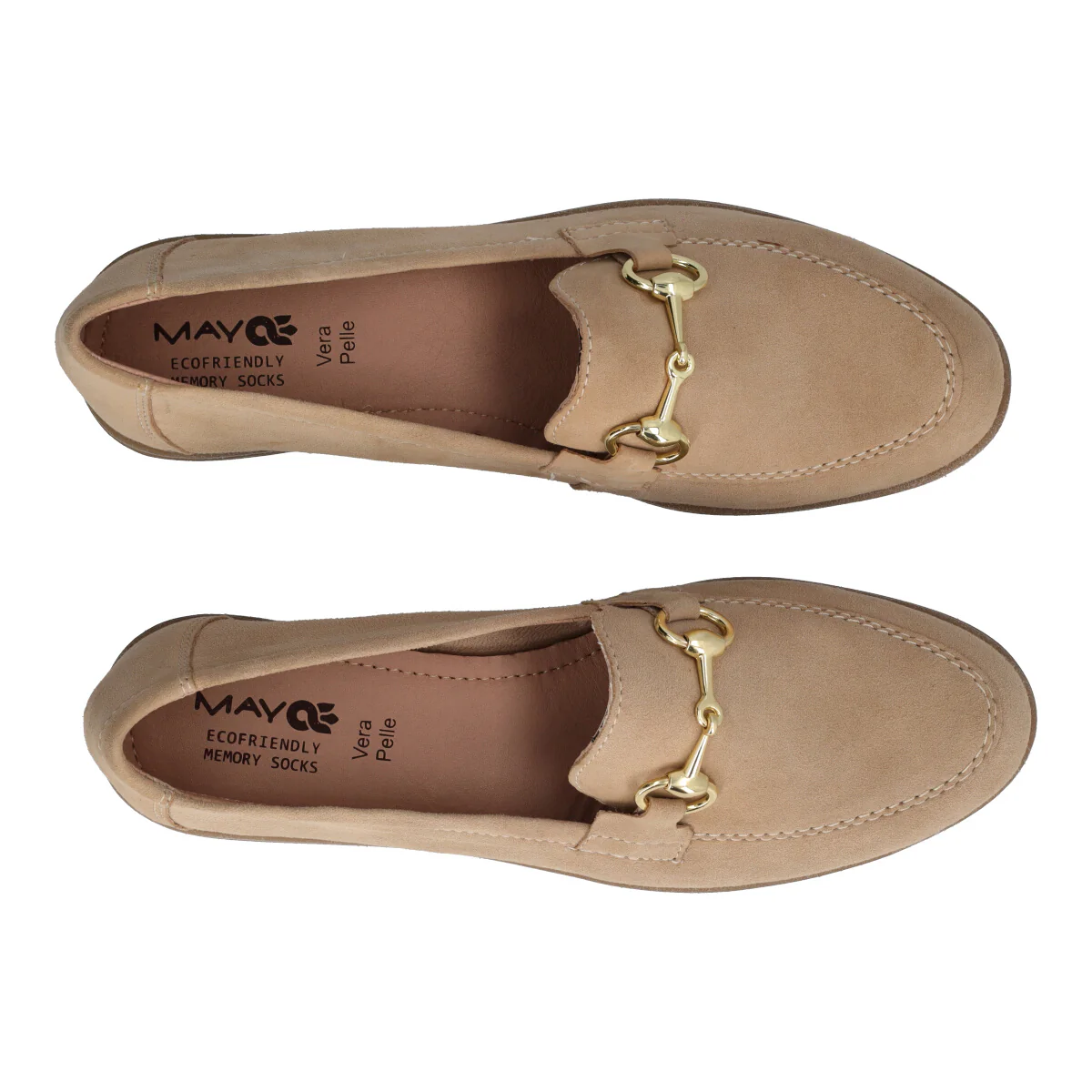 MILANO Mocassino Donna Beige - Image 5