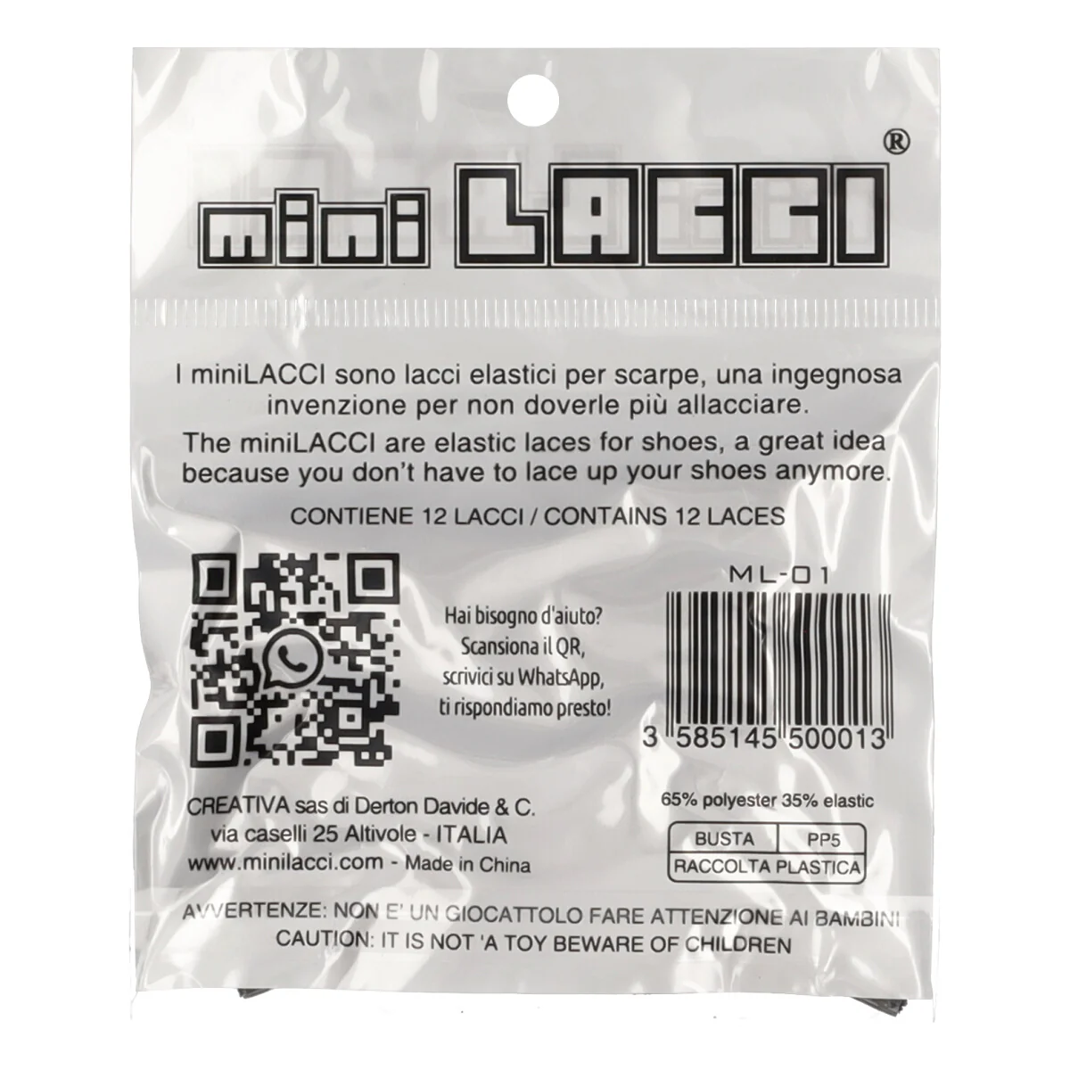 Mini Lacci Neri - Image 2