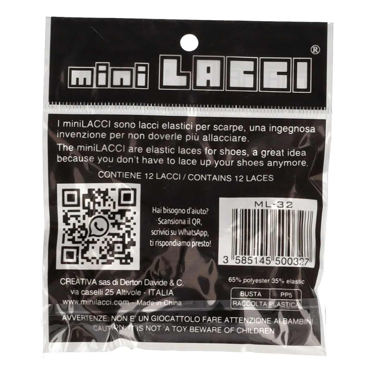 Mini Lacci Oro Glitter - Image 2