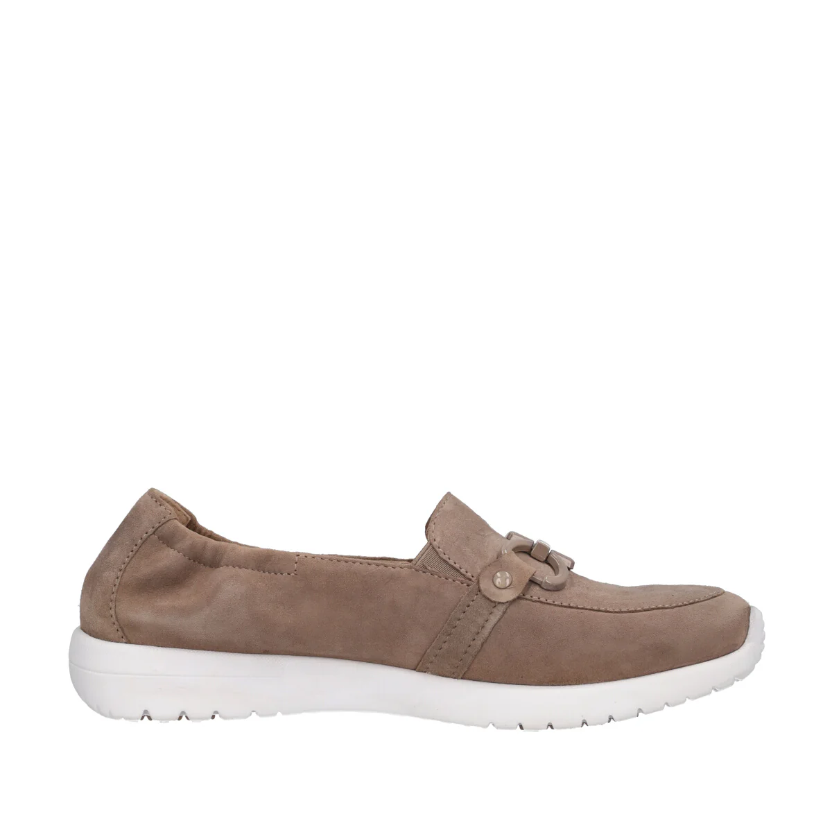 Mocassini Comfort Donna Beige in Pelle - Image 2
