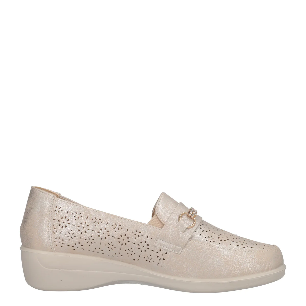 Mocassini Comfort Donna Beige - Image 2