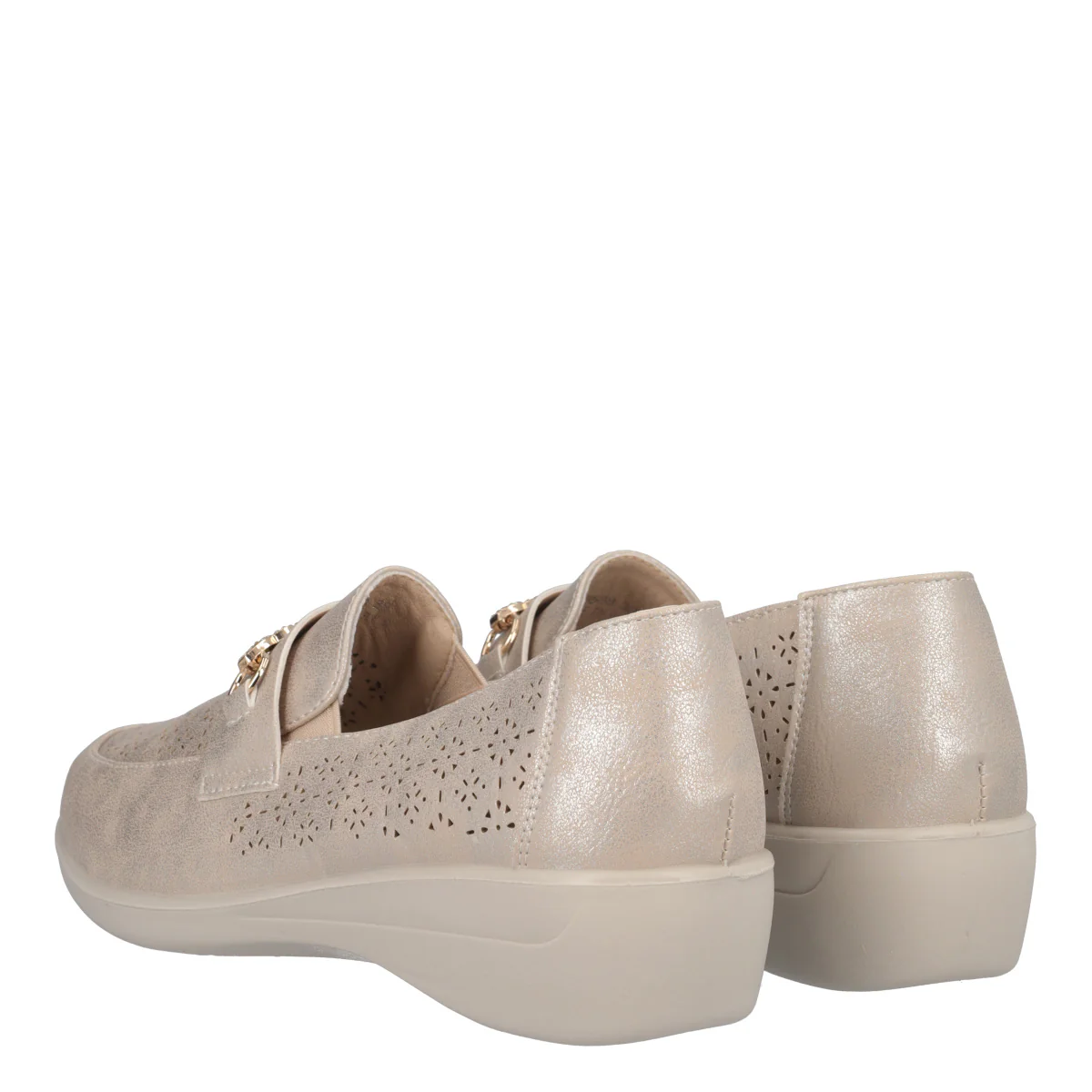 Mocassini Comfort Donna Beige - Image 4