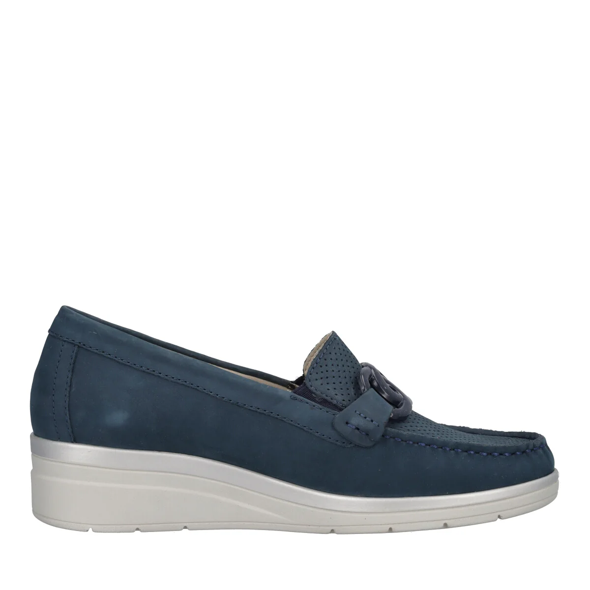 Mocassini Comfort Donna Blu - Image 2