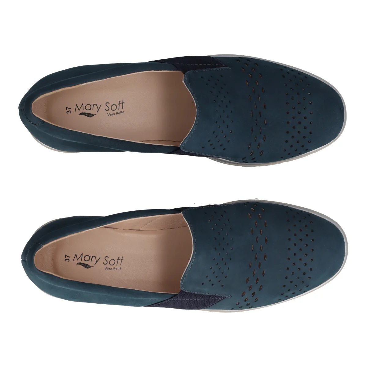 Mocassini Comfort Donna Blu - Image 5