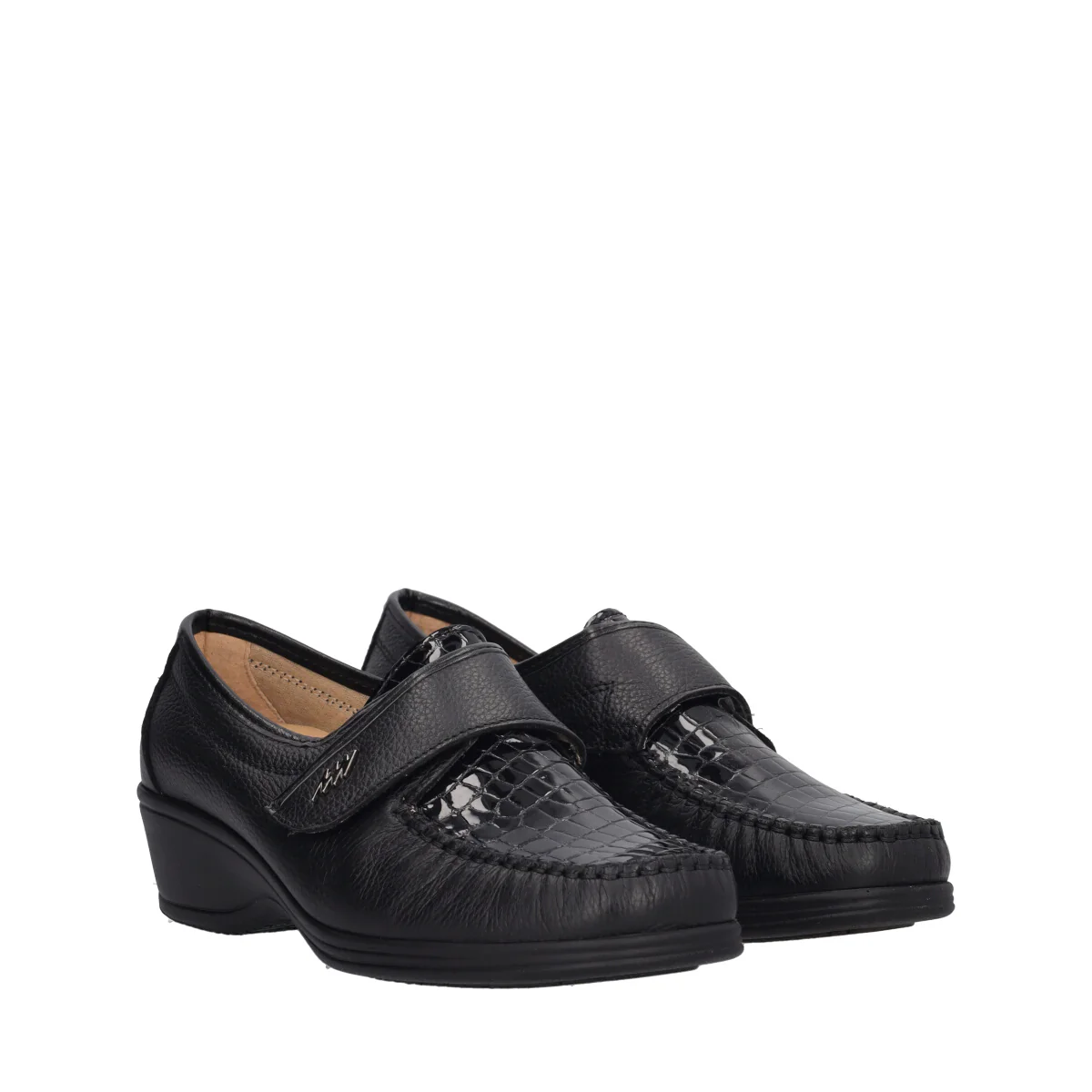 Mocassini Comfort Donna Nere - Image 3