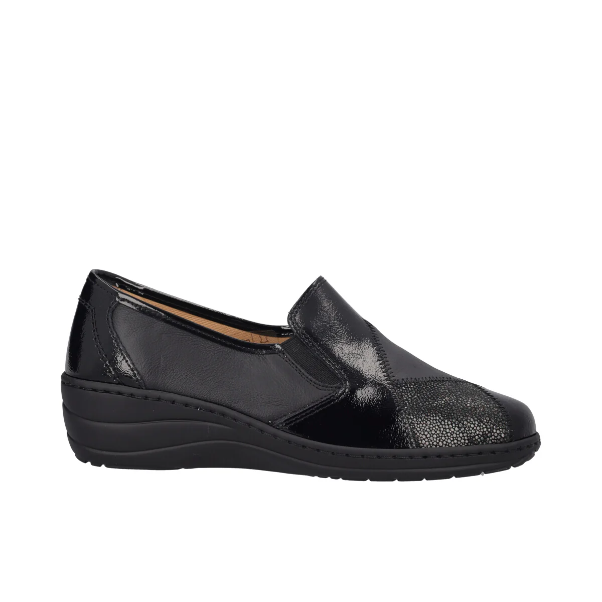 Mocassini Comfort Donna Neri