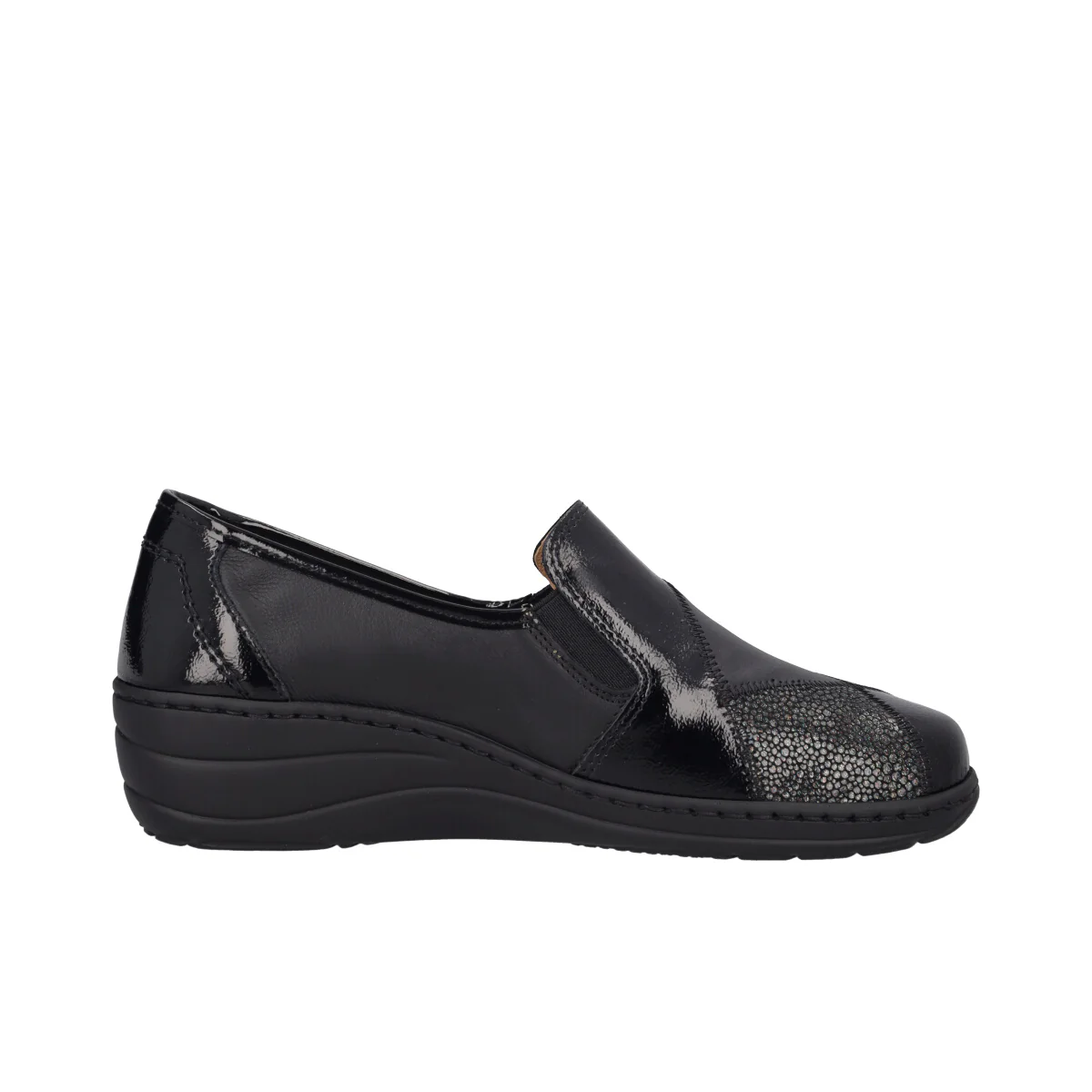 Mocassini Comfort Donna Neri - Image 2