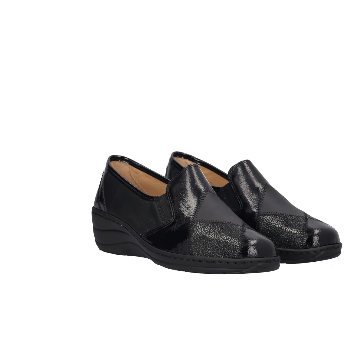 Mocassini Comfort Donna Neri - Image 3