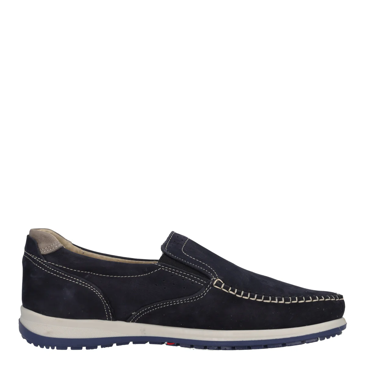 Mocassini Comfort Uomo Blu in Pelle - Image 2