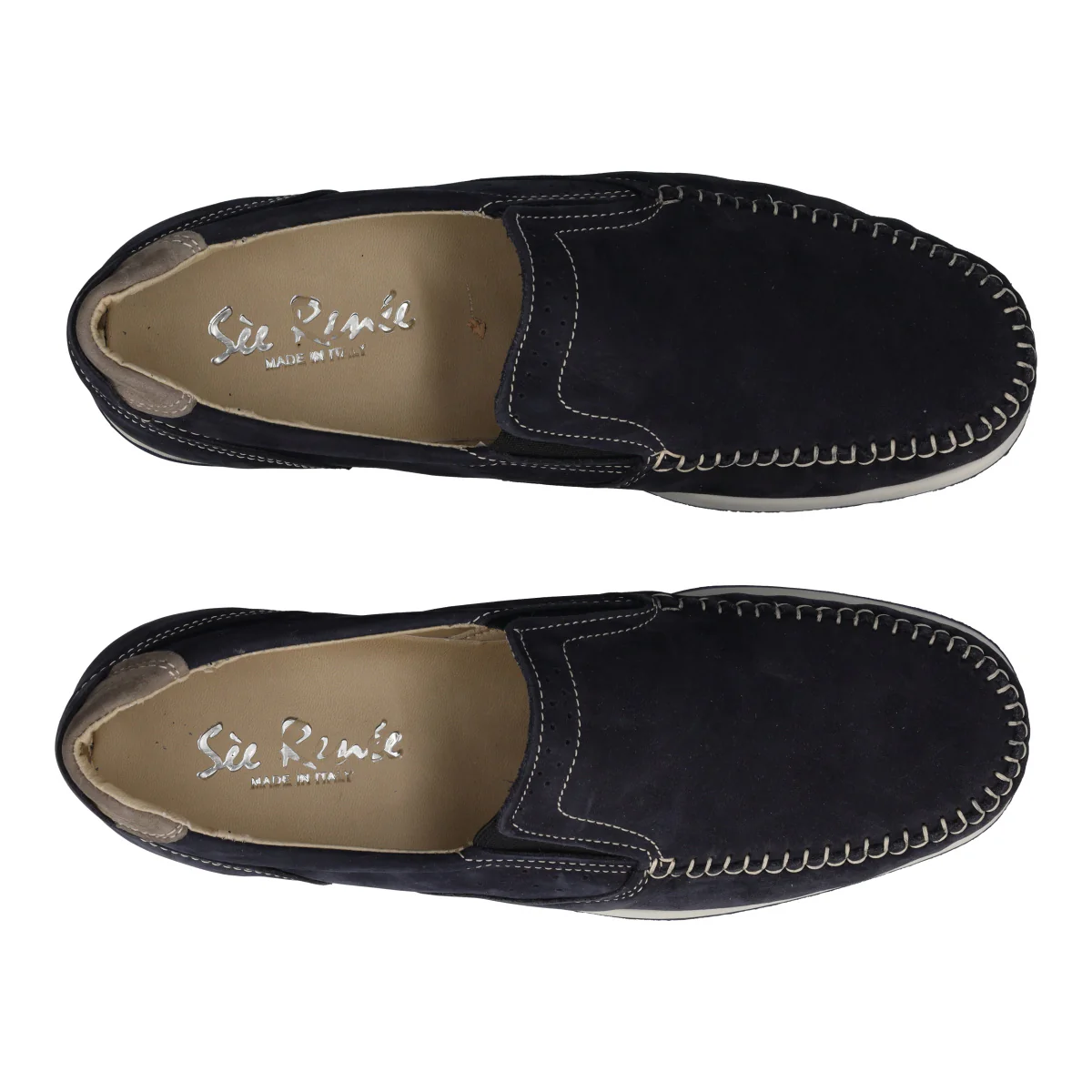 Mocassini Comfort Uomo Blu in Pelle - Image 5