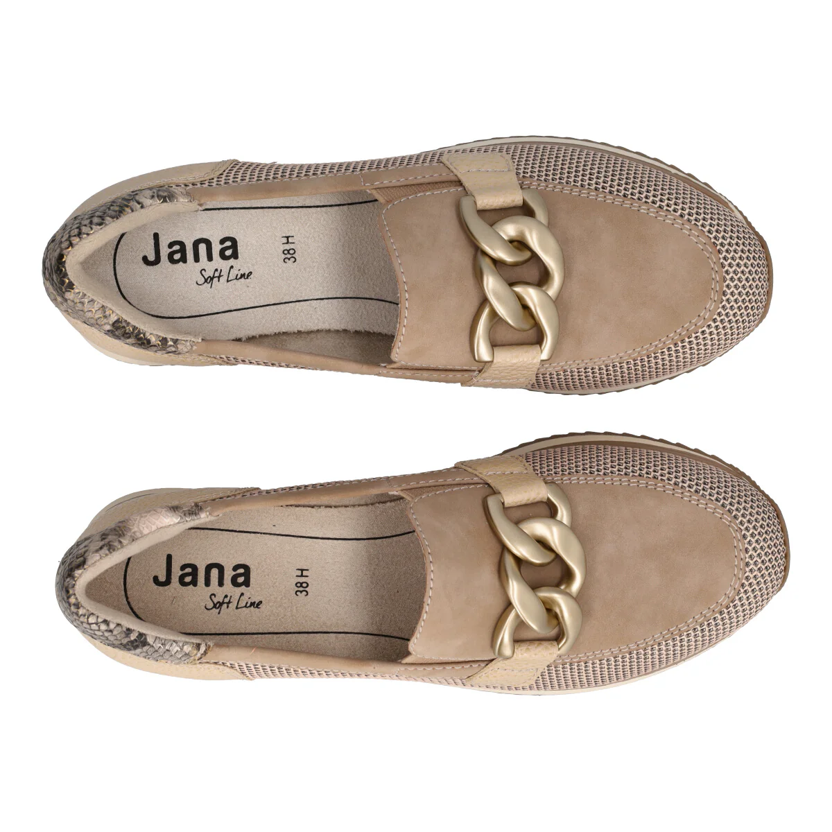 Mocassini Donna Beige - Image 5