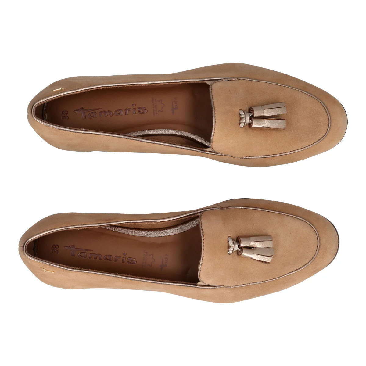 Mocassini Donna Beige - Image 5