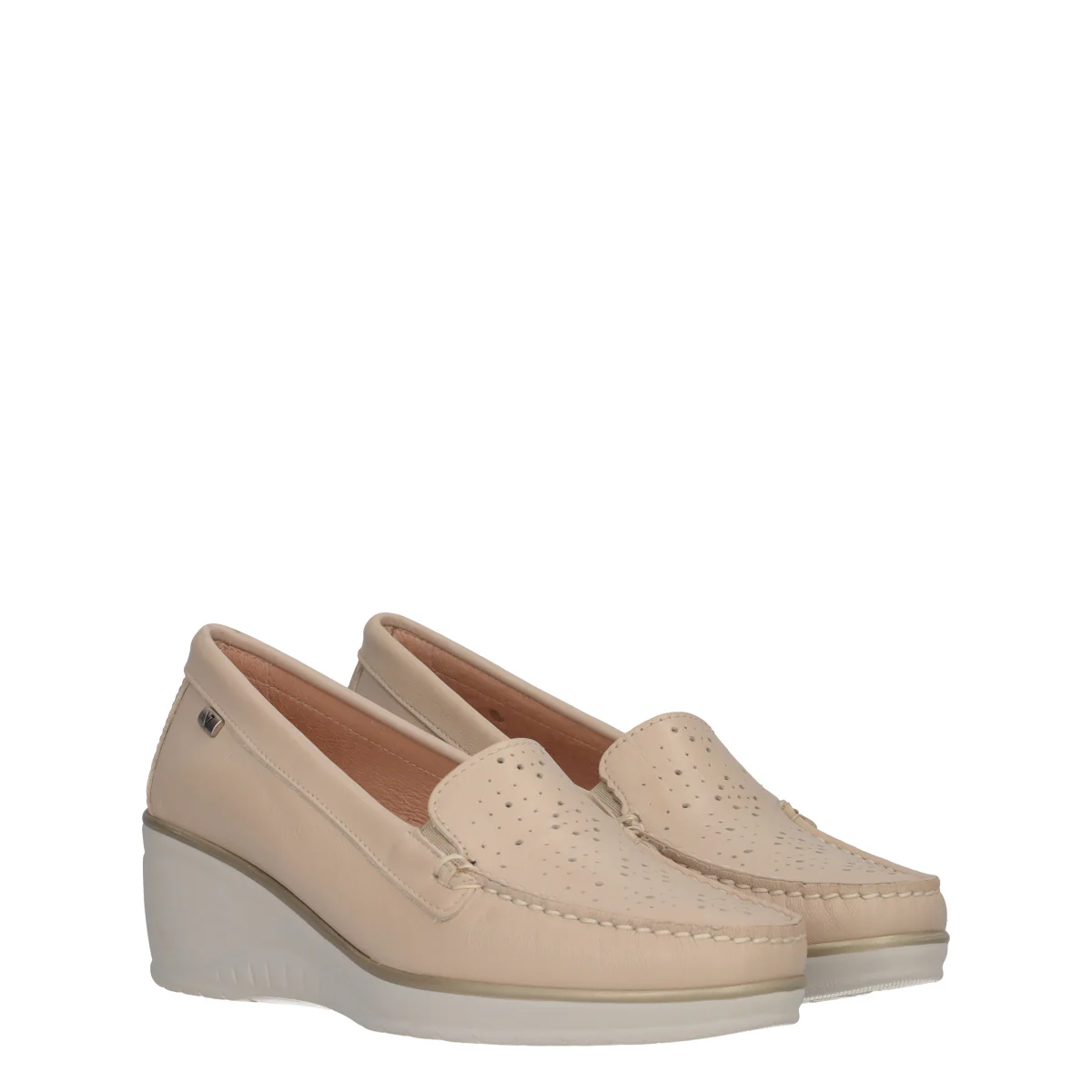 Mocassini Donna Beige - Image 3