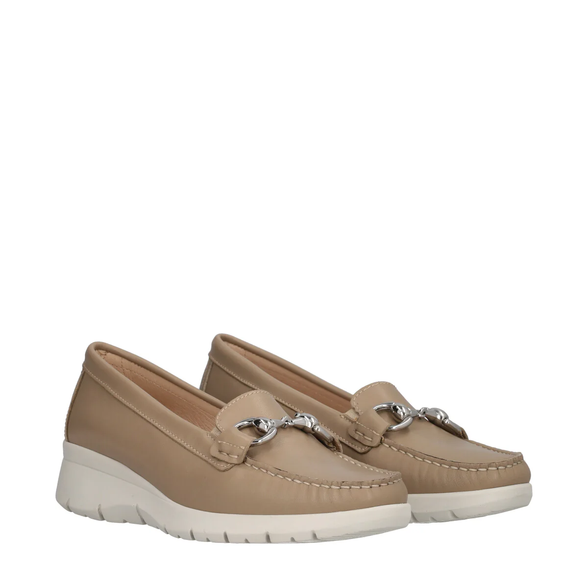 Mocassini Donna Beige - Image 3