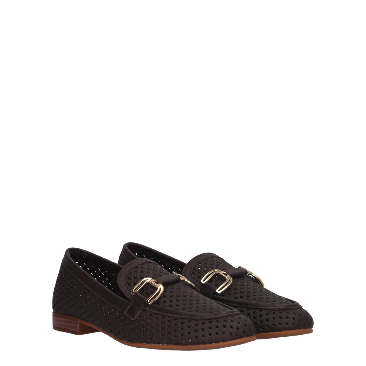 Mocassini Donna Marroni in Pelle - Image 3