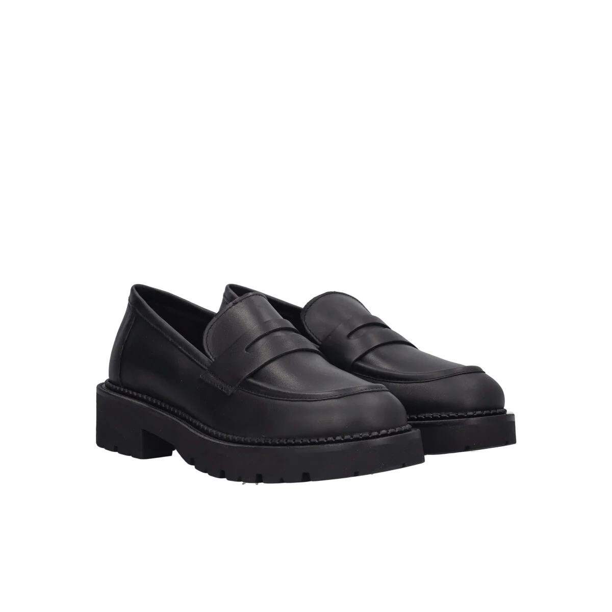 Mocassini Donna Neri in Pelle - Image 3