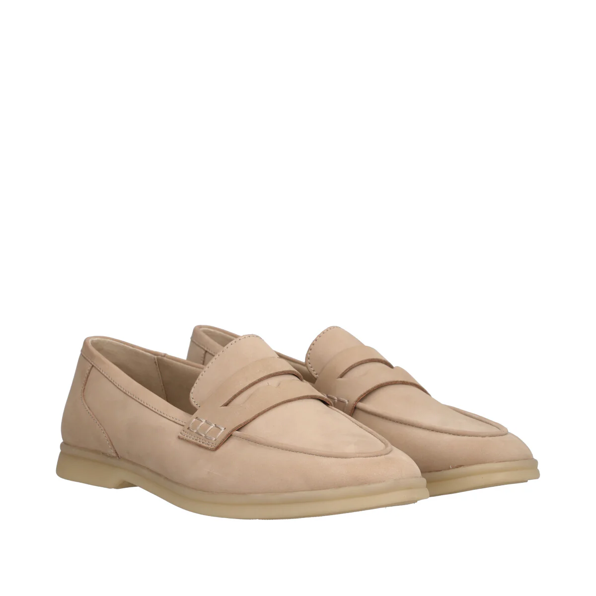 Mocassini Donna Taupe Nubuck - Image 3
