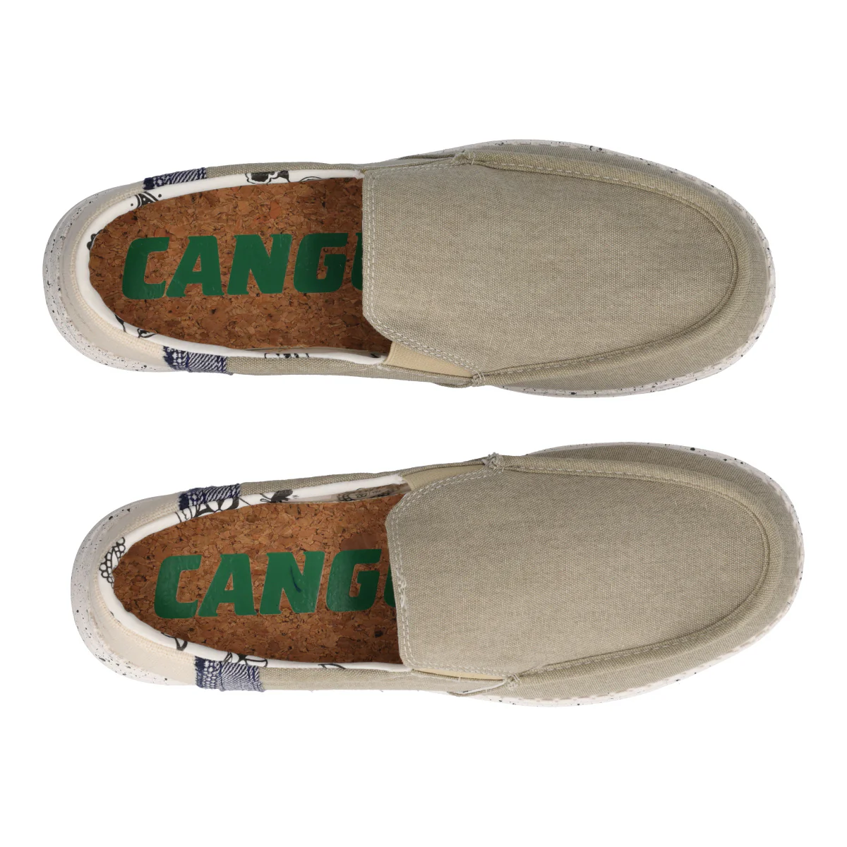 Mocassini Slip-on Uomo Beige - Image 5