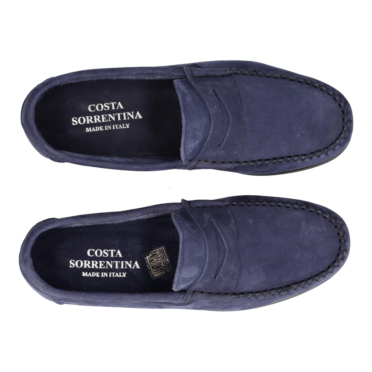 Mocassini Uomo Blu in Pelle - Image 5