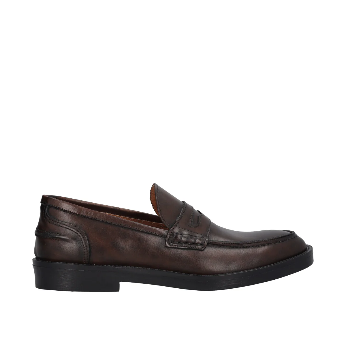 Mocassini Uomo Marroni in Pelle