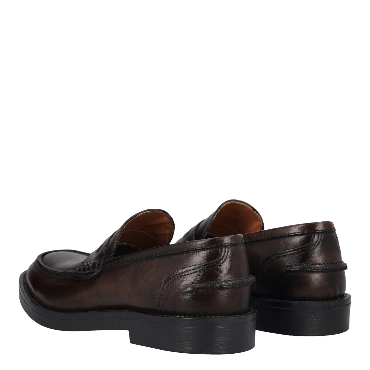 Mocassini Uomo Marroni in Pelle - Image 4