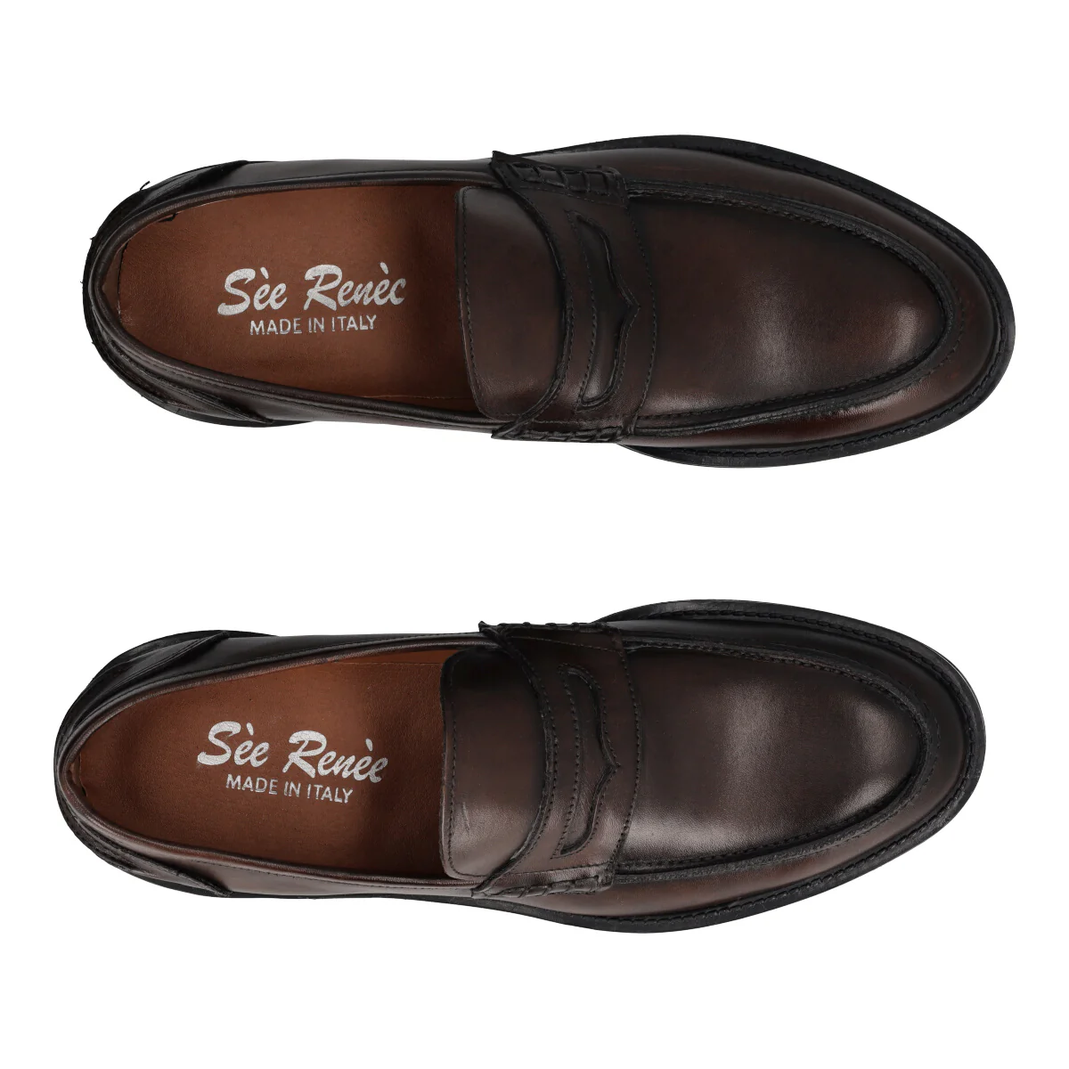 Mocassini Uomo Marroni in Pelle - Image 5