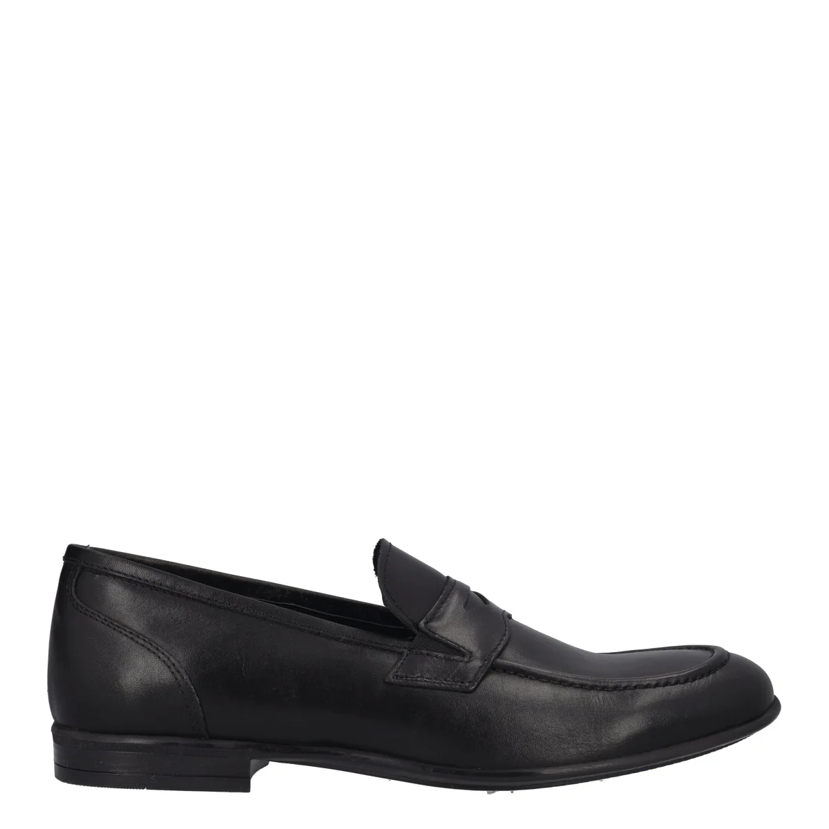 Mocassini Uomo Neri in Pelle