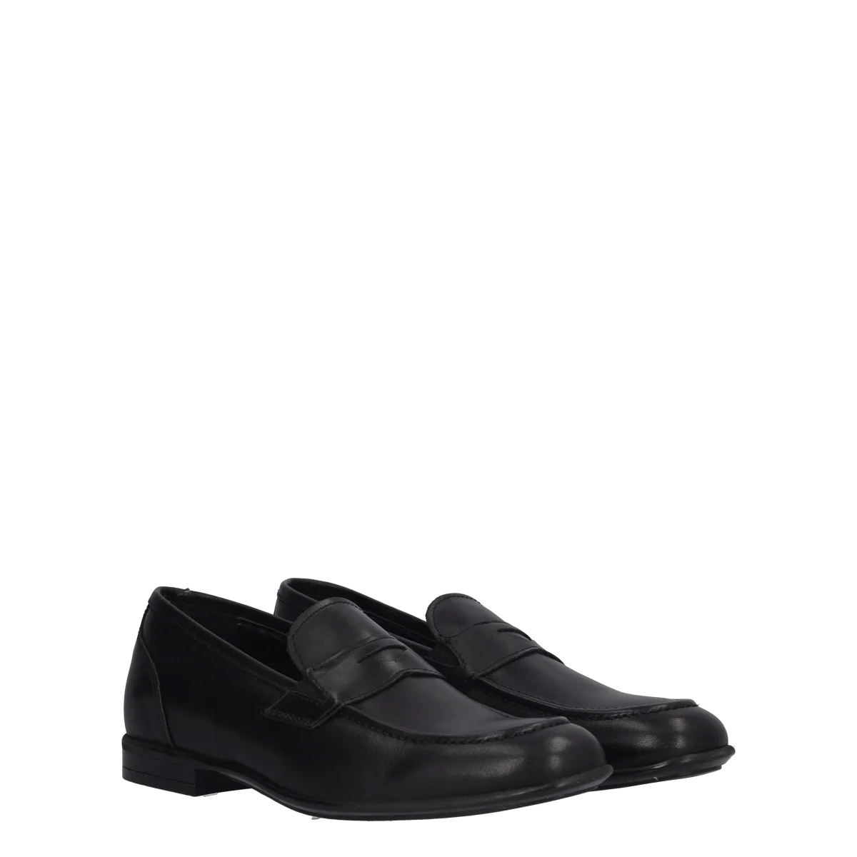 Mocassini Uomo Neri in Pelle - Image 3