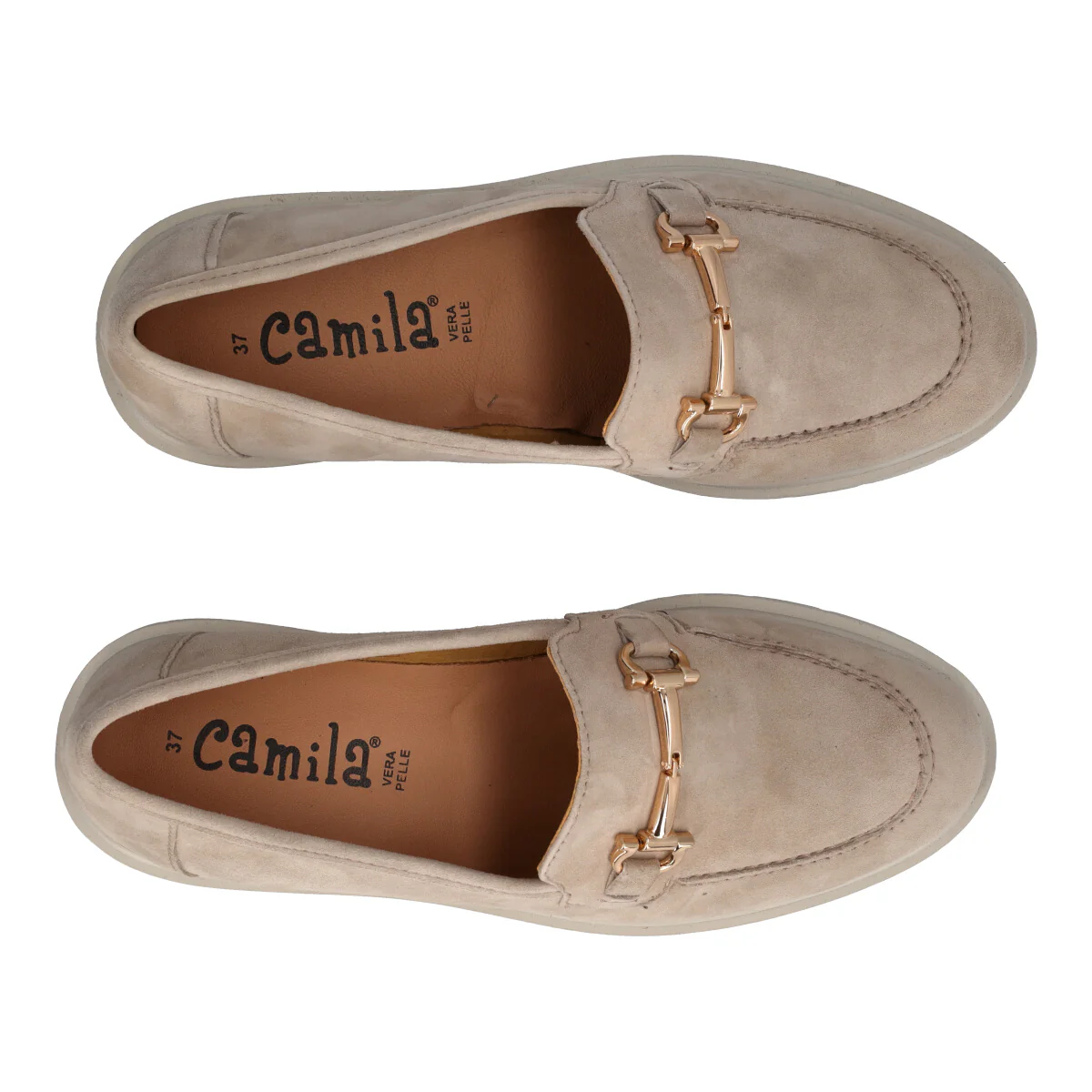 Mocassino Donna Beige - Image 5
