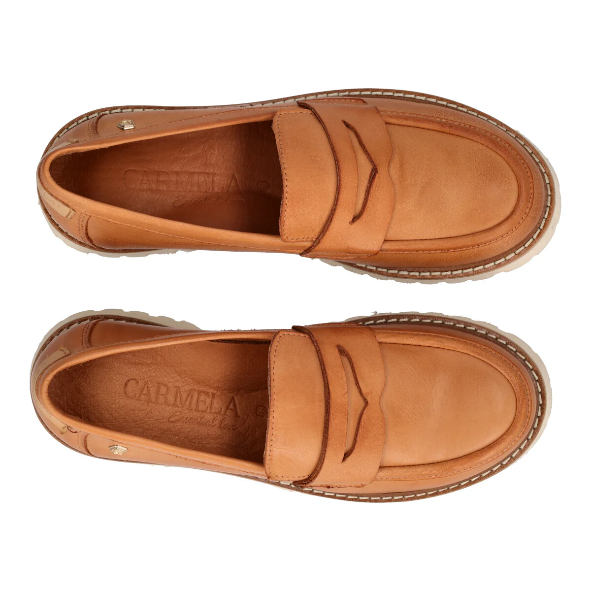 Mocassino Donna Camel 4 Cm - Image 5