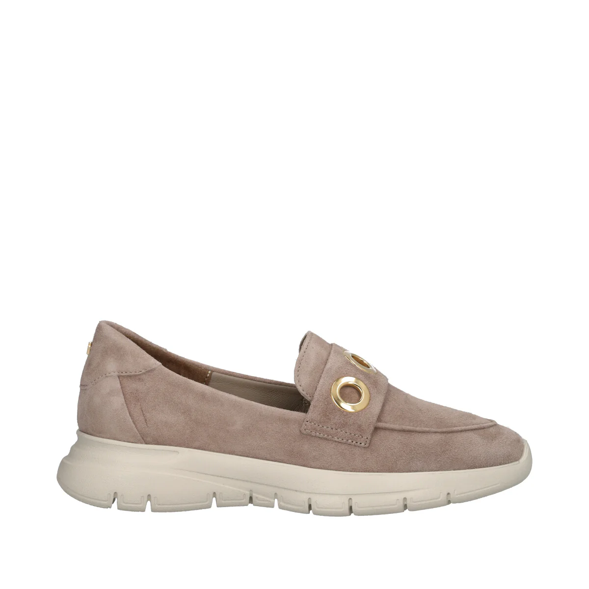 Mocassino Donna Taupe