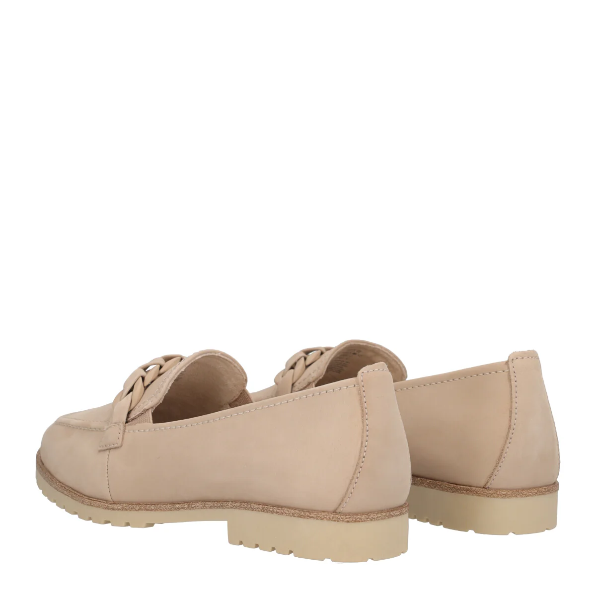 Mocassino Taupe in Pelle - Image 4