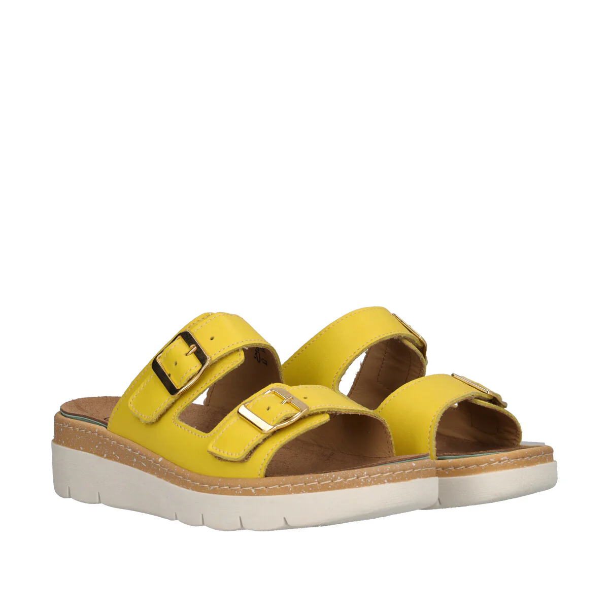 MOLL Ciabatte Donna Gialle con Sottopiede Estraibile - Image 3