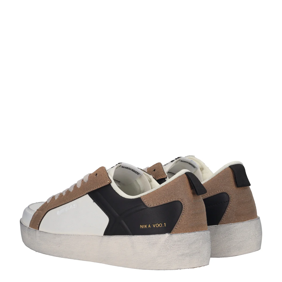 NIKA GS MIX Sneakers Uomo Off White - Image 4