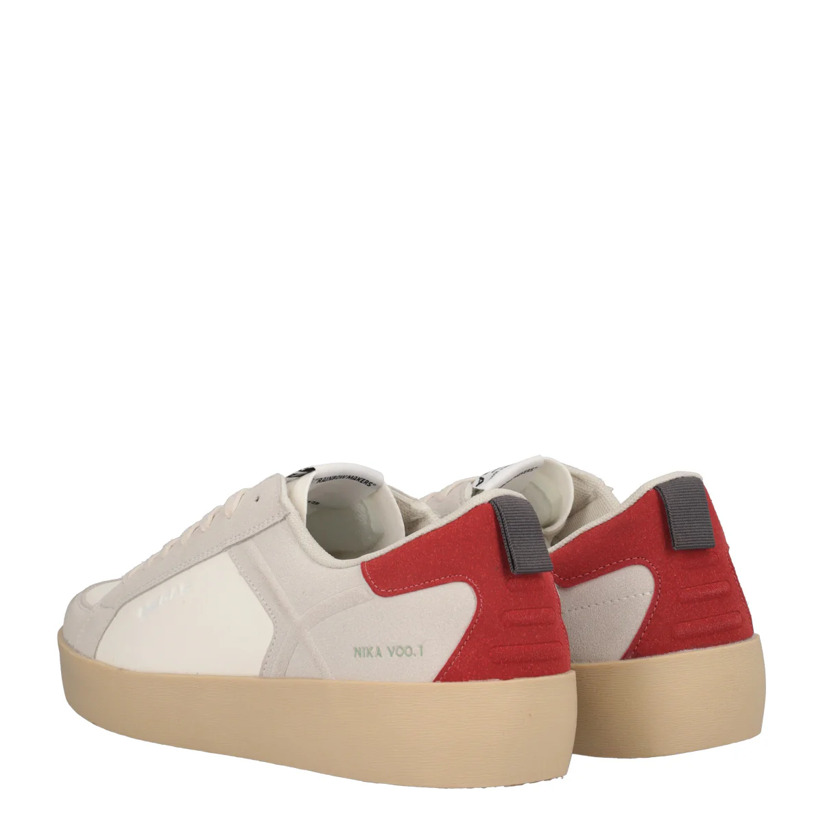NIKA MIX Sneakers Uomo Off White - Image 4