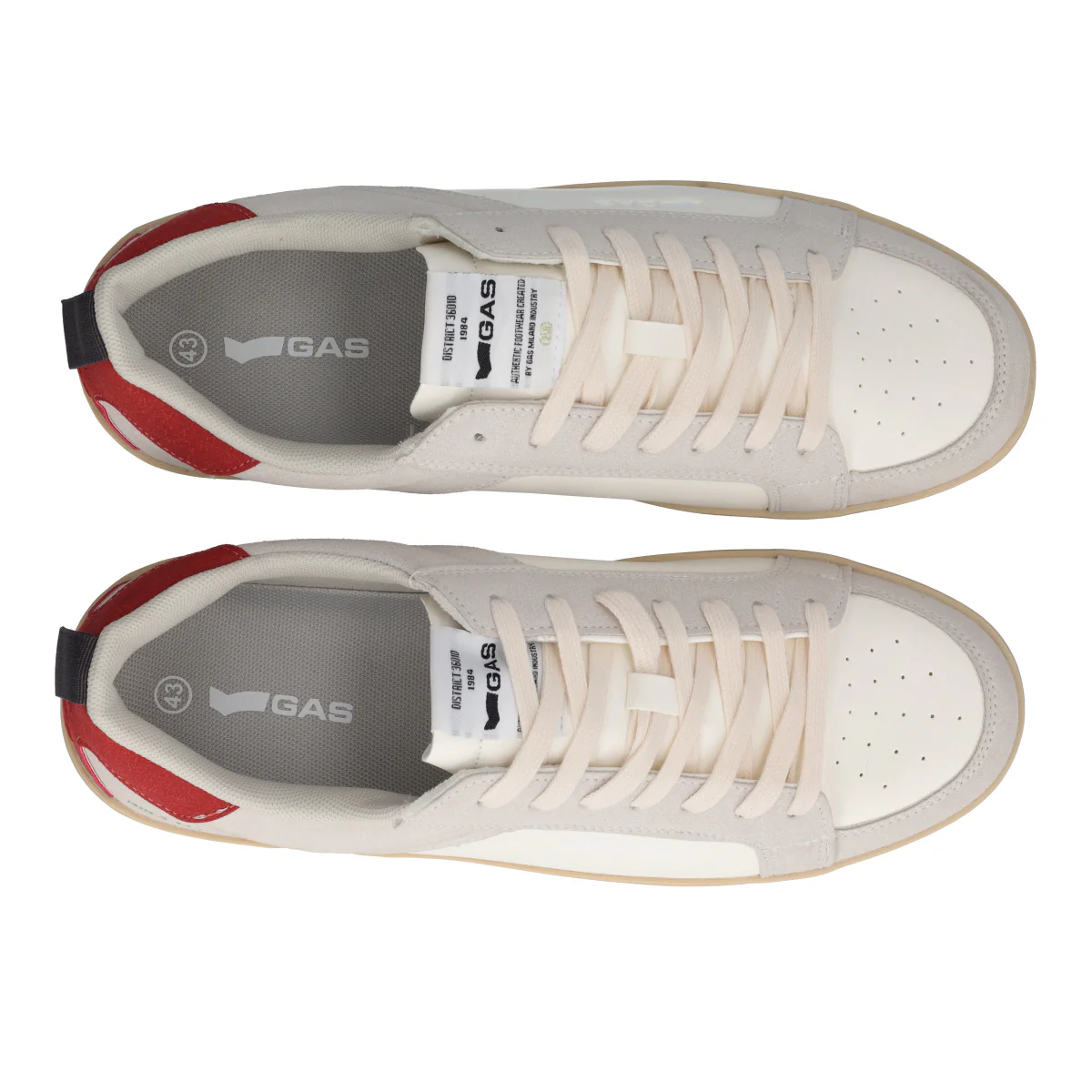 NIKA MIX Sneakers Uomo Off White - Image 5