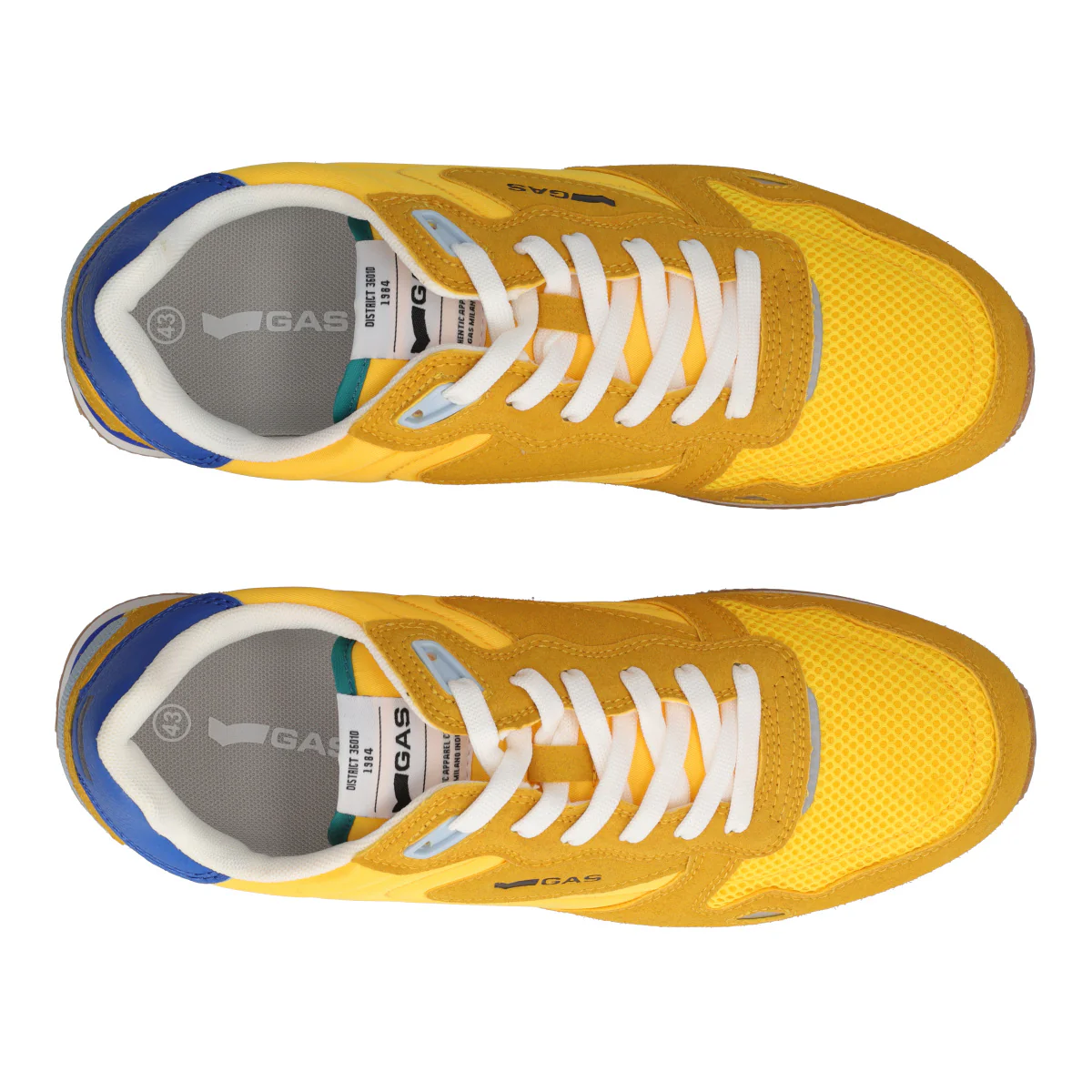 OMY MIX Sneakers Uomo Gialle - Image 5