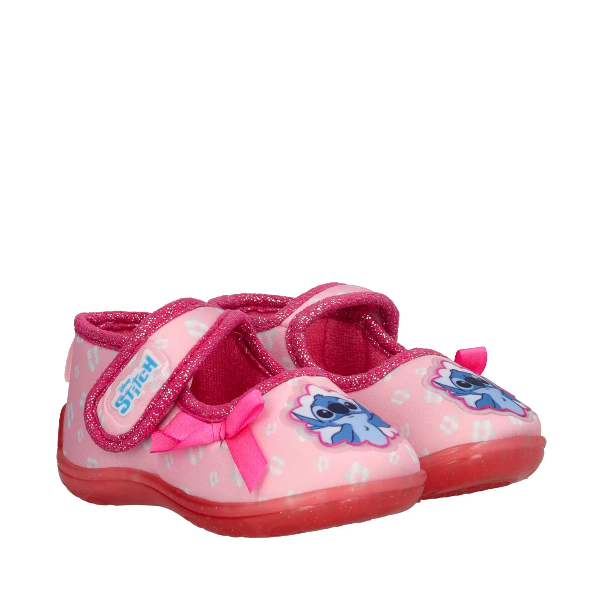 Pantofole Bambina ROsa e Fucsia - Stitch - Image 3