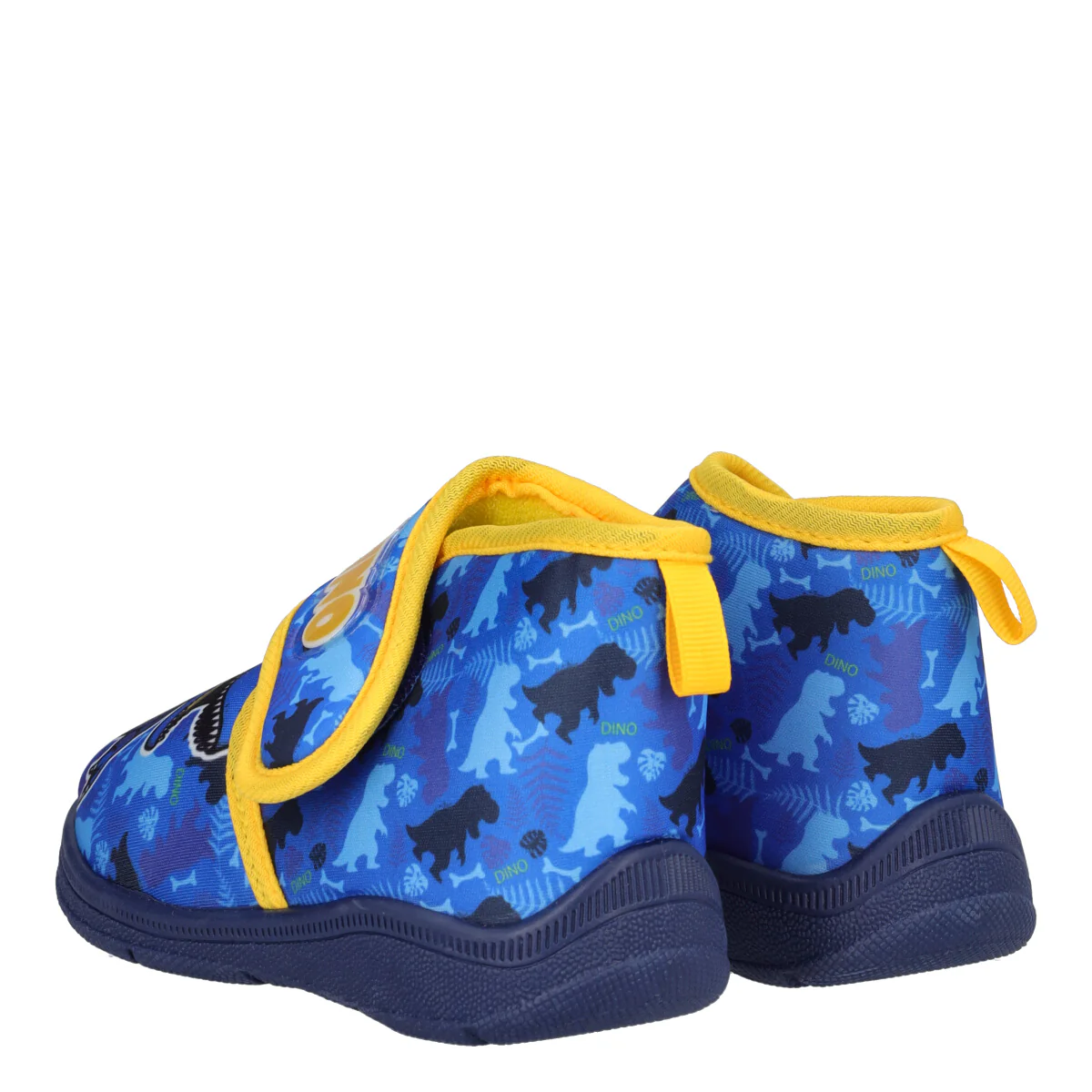 Pantofole Bambino Blu e Gialle - Dino - Image 4