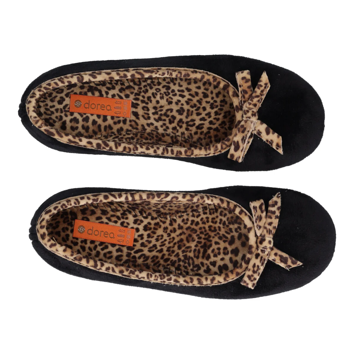 Pantofole Casa Donna Nere e Animalier - Image 5